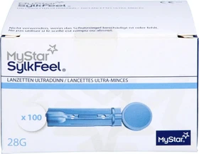Sanofi MyStar Sylkfeel Lanzetten 28G, 100 Stück