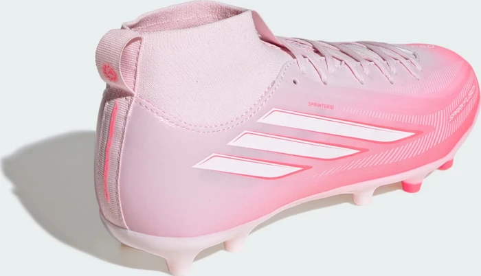 adidas F50 Sparkfusion League Mid Cut FG/AG solar turbo/cloud white/distilled pink (Junior)