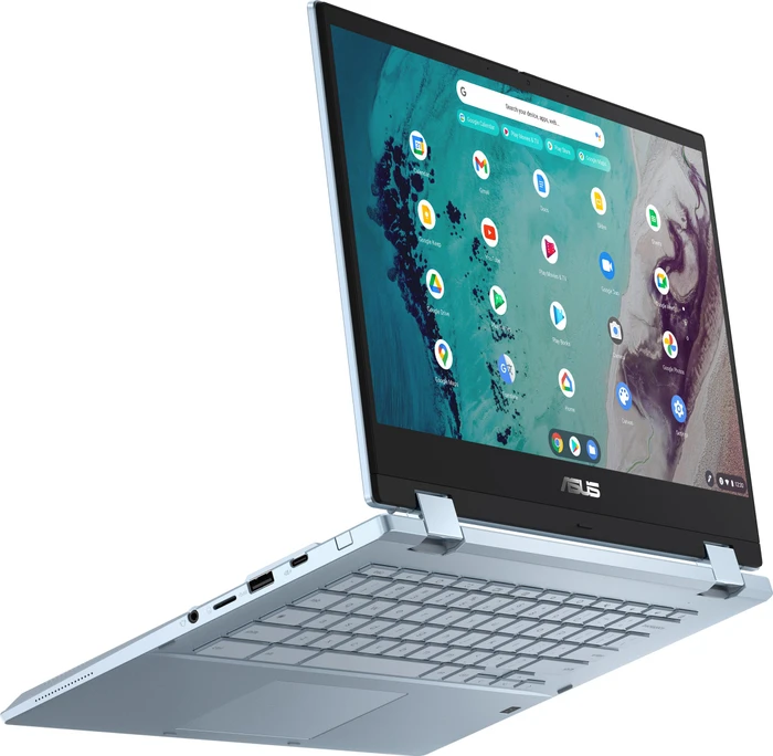 ASUS Chromebook Flip CX3 CX3400FMA-E10026, AI Blue, Core i5-1130G7, 8GB RAM, 256GB SSD, DE