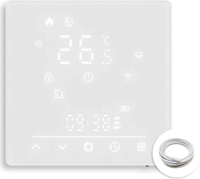 MOES Smart Thermostat WiFi für Fussbodenheizung, 16A