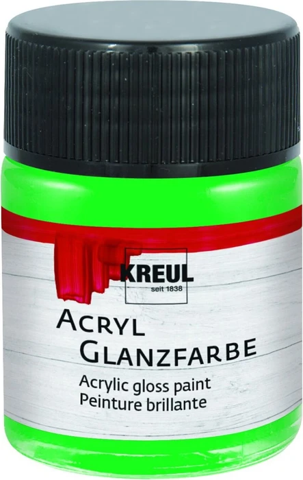 Kreul Acryl Glanzfarbe, grün, 50ml