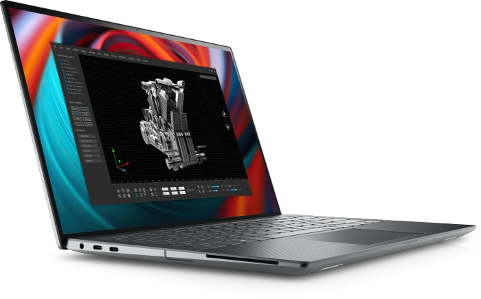 Dell Precision 5490 (2024), Core Ultra 7 165H, 32GB RAM, 1TB SSD, RTX 2000 Ada Generation, DE