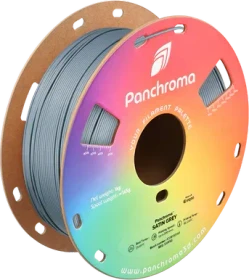 Polymaker Panchroma PLA Satin, grau, Spule, 1.75mm, 1.00kg