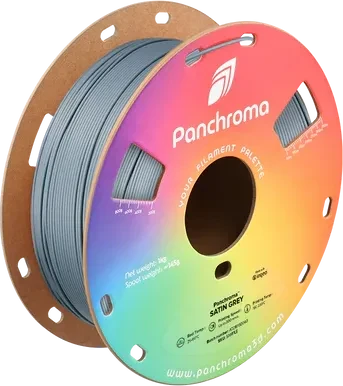 Polymaker Panchroma PLA Satin, grau, Spule, 1.75mm, 1.00kg