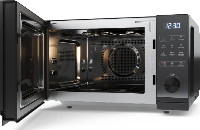 Sharp YC-GC52BE-B Mikrowelle mit Grill/Heißluft