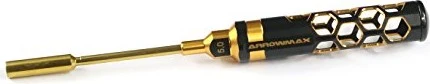 Arrowmax Honeycomb Black Golden AM-450150-BG Außensechskant Schraubendreher, 5x100mm