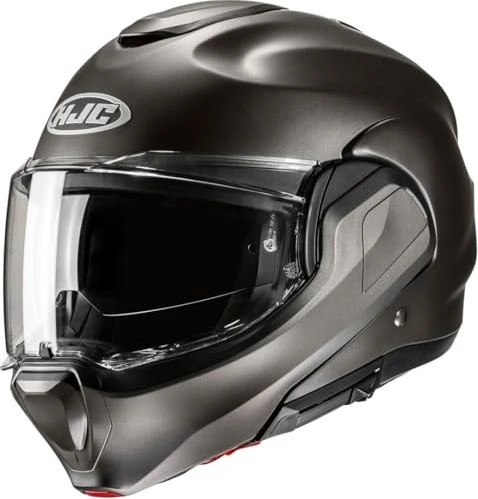 HJC F100 Solid Titanium grau