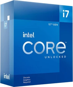 Intel Core i7-12700KF, 8P+4E/20T, 3.60-5.00GHz, boxed ohne Kühler
