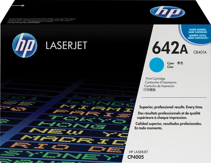 HP Toner 642A cyan