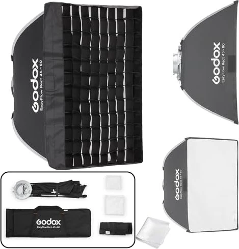 Godox EazyFlow Foldable Softbox Rect 45x60cm