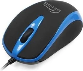 Media-Tech Plano Mouse blau, USB (MT1091B)