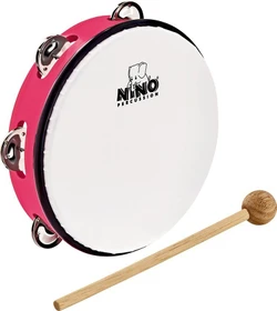 Nino ABS Tambourin 8" Erdbeer-rosa