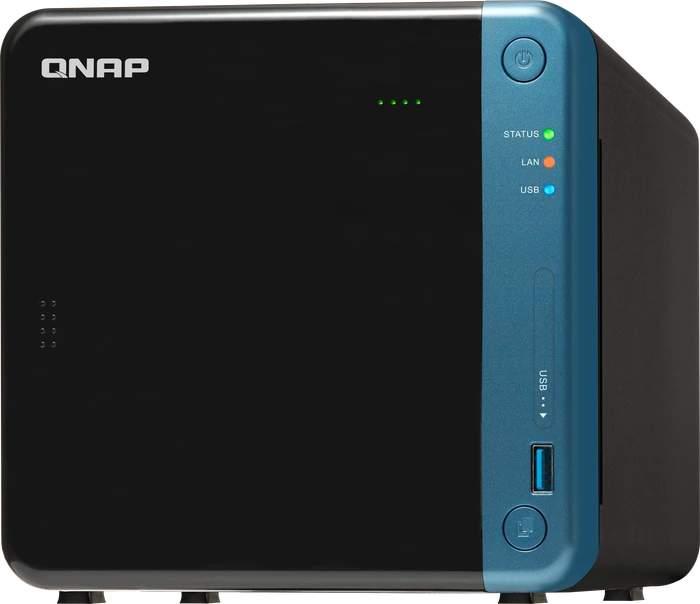 QNAP Turbo Station TS-453Be-2G, 2GB RAM, 2x RJ-45 1000Base-T, 5x USB-A 3.0