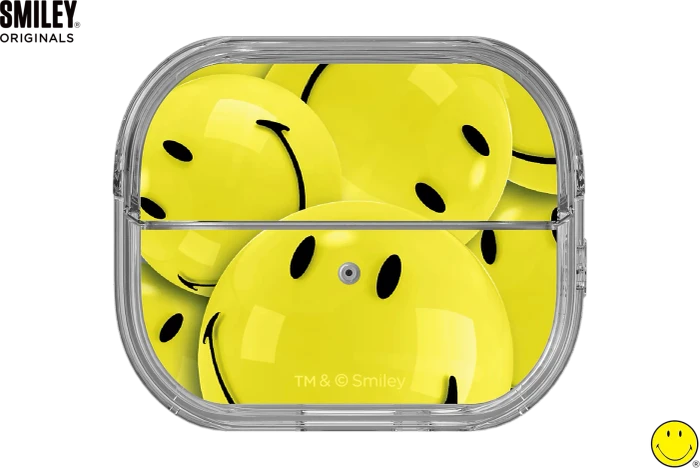 Samsung Smiley Yellow Clear Case für die Galaxy Buds3-Serie
