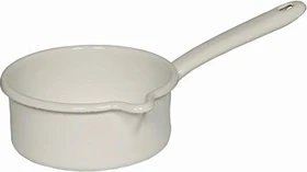 Riess Weiss Stielkasserolle 12cm 500ml
