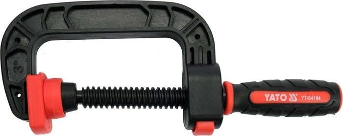 Yato YT-64184 Nylon C-Schraubzwinge, 75mm