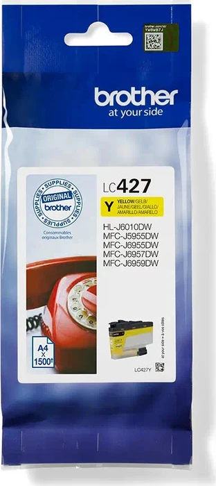 Brother Tinte LC427Y gelb