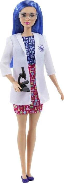 Mattel Barbie - Ich wäre gern... Wissenschaftlerin blaue Haare