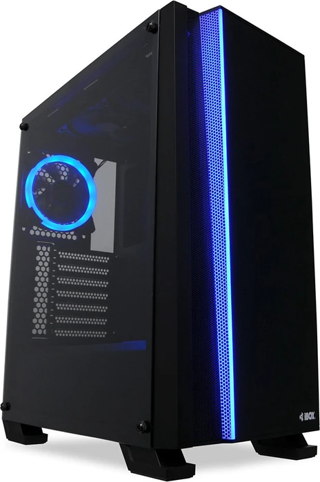 iBox Wizard 4, schwarz, Glasfenster