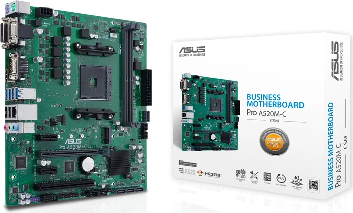 ASUS Pro A520M-C/CSM (AMD AM4)