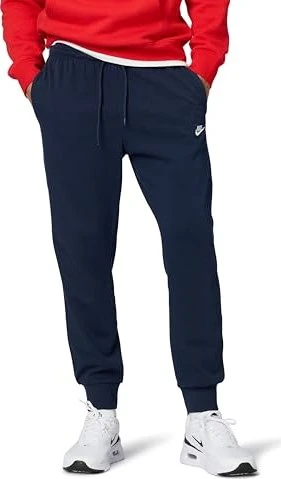 Nike Club Fleece Trainingshose lang obsidian/white (Herren)