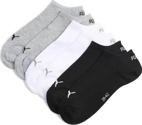 Puma Sneaker Socken grau/weiß/schwarz, 3 Paare