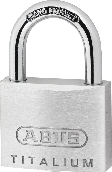 ABUS 64 Titalium 64TI/40, verschiedenschließend, Vorhängeschloss, 2er-Pack