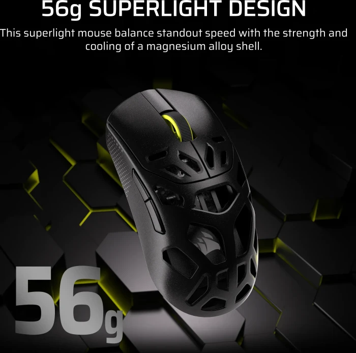 Corsair Sabre v2 Pro Wireless Magnesium, MG, weiß, USB
