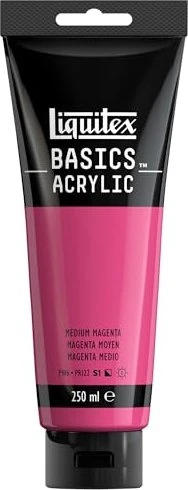 Liquitex Basics Acrylic medium magenta, 250ml