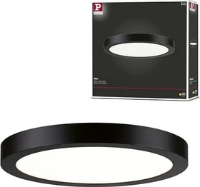 Paulmann Abia LED Deckenleuchte rund 22W schwarz matt