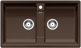 Blanco Zia 9 Doppelspüle cafe