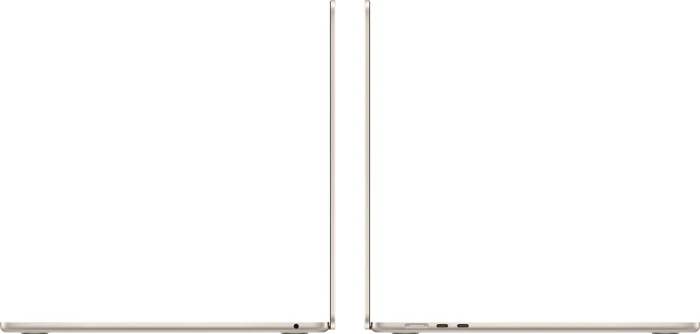 Apple MacBook Air 15", Starlight, M3 - 8 Core CPU / 10 Core GPU, 8GB RAM, 256GB SSD, DE [2024]