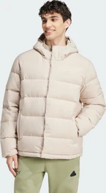 adidas Helionic Hooded Daunen Jacke wonder beige (Herren)