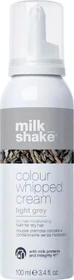 Milk Shake Colour Whipped Cream temporäre Haarfarbe Schaum light grey, 100ml
