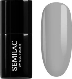 Semilac Black and White UV Nagellack 105 stylish gray, 7ml