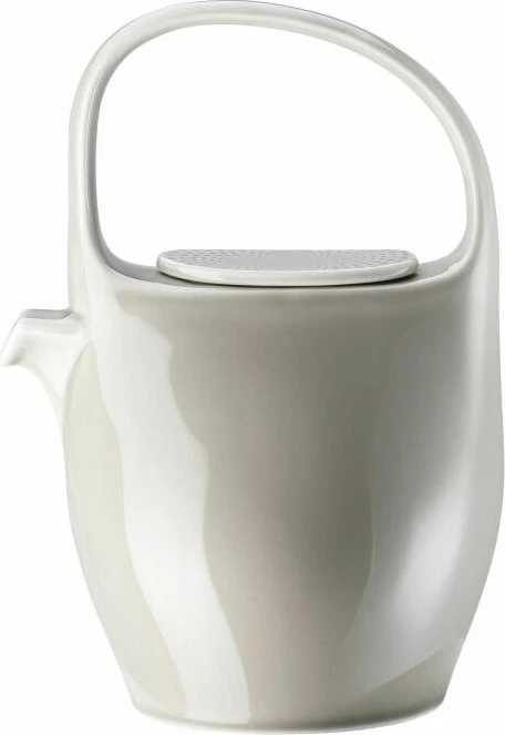 Rosenthal Junto Pearl Grey Porzellan Teekanne 6 Personen 1.3l