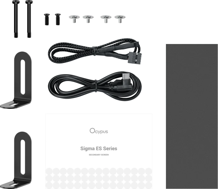 Ocypus Sigma ES916, Monitor Kit, schwarz