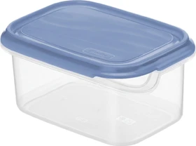 Rotho Rondo Kühlschrankdose Aufbewahrungsbehälter eckig 750ml horizontblau