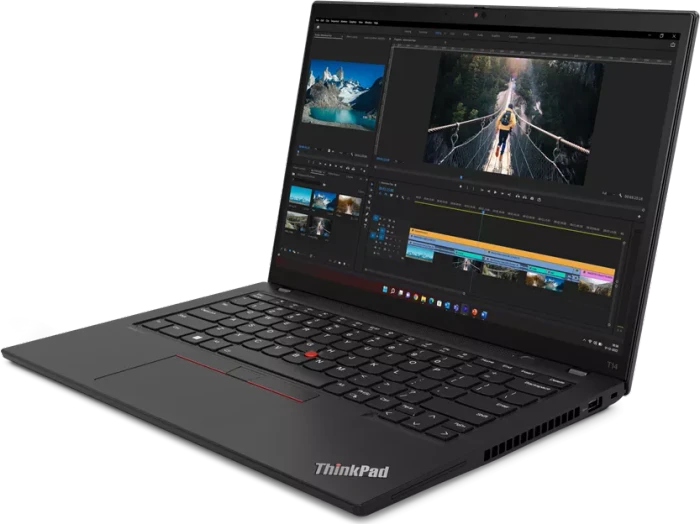 Lenovo ThinkPad T14 G4 (Intel), Thunder Black, Core i7-1355U, 16GB RAM, 512GB SSD, DE