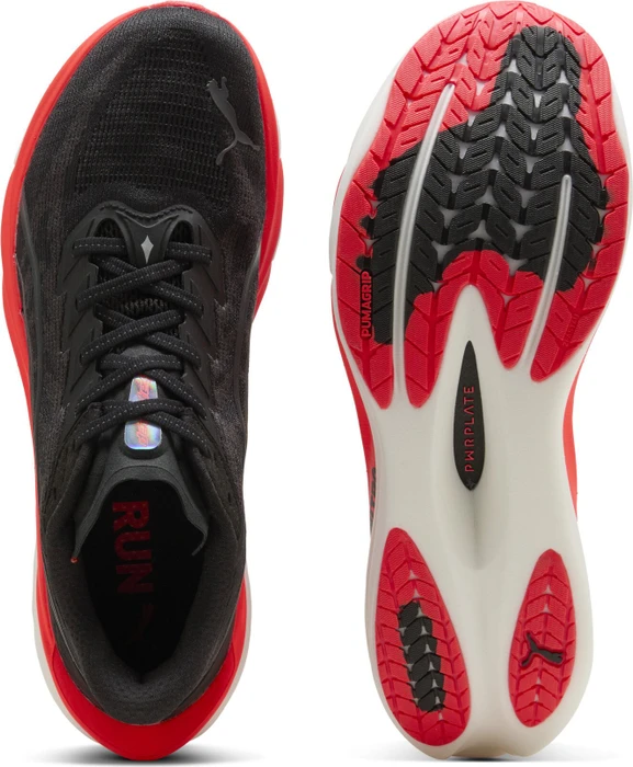 Puma Deviate Nitro 4 puma black/ultra red (Herren)