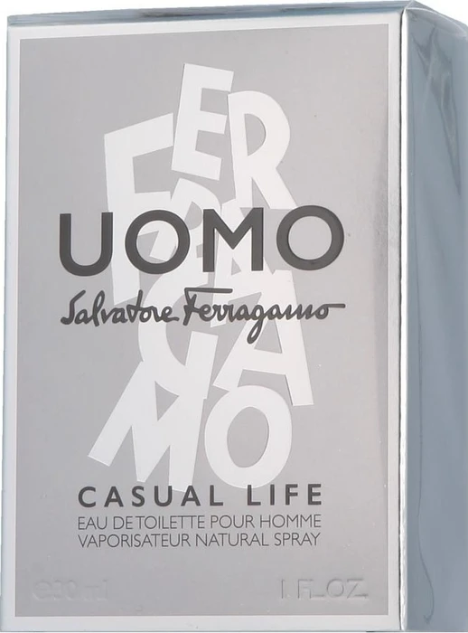 Salvatore Ferragamo Uomo Casual Life Eau de Toilette, 30ml