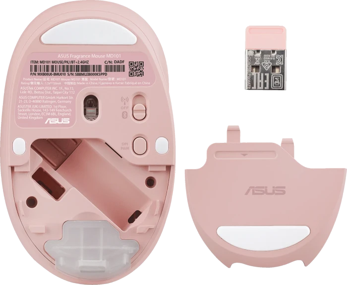 ASUS Fragrance Mouse MD101 Rose Clay, USB/Bluetooth