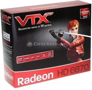 VTX3D Radeon HD 6670, 1GB DDR3, VGA, DVI, HDMI