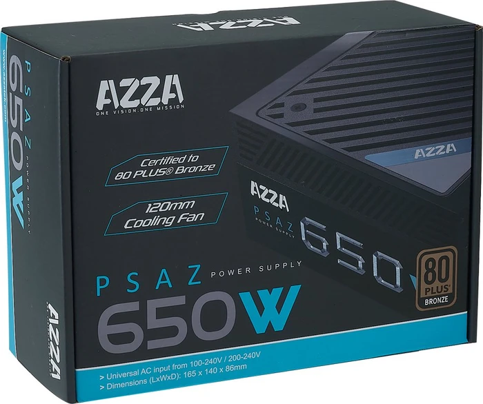 AZZA PSAZ New 650W, ATX
