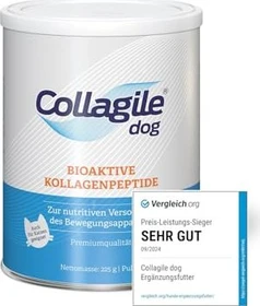 Collagile dog Bioaktive Kollagenpepti, 225g