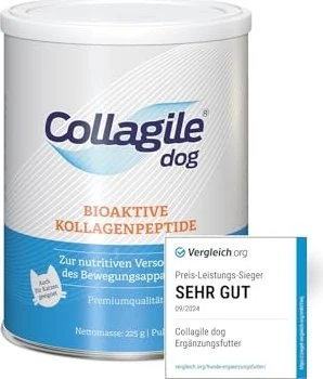 Collagile dog Bioaktive Kollagenpepti, 225g