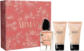 Giorgio Armani Si Intense EdP 50ml + Duschgel 50ml + Body Lotion 50ml Duftset