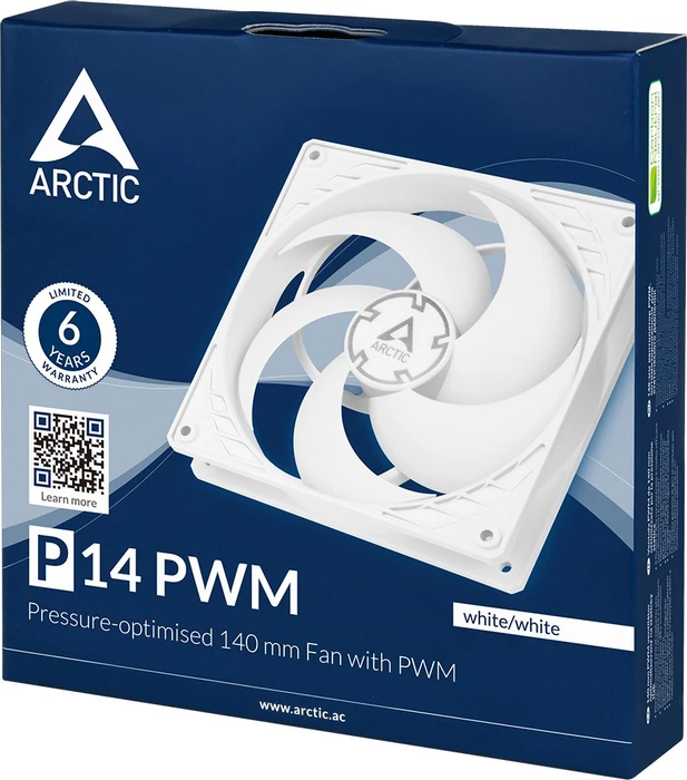 ARCTIC P14 PWM weiß, 140mm