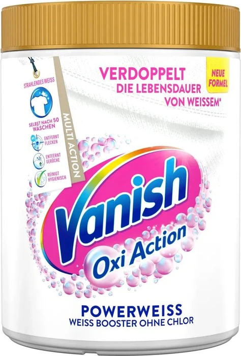 Vanish Oxi Action Weiß Fleckenentferner Pulver, 1.13kg