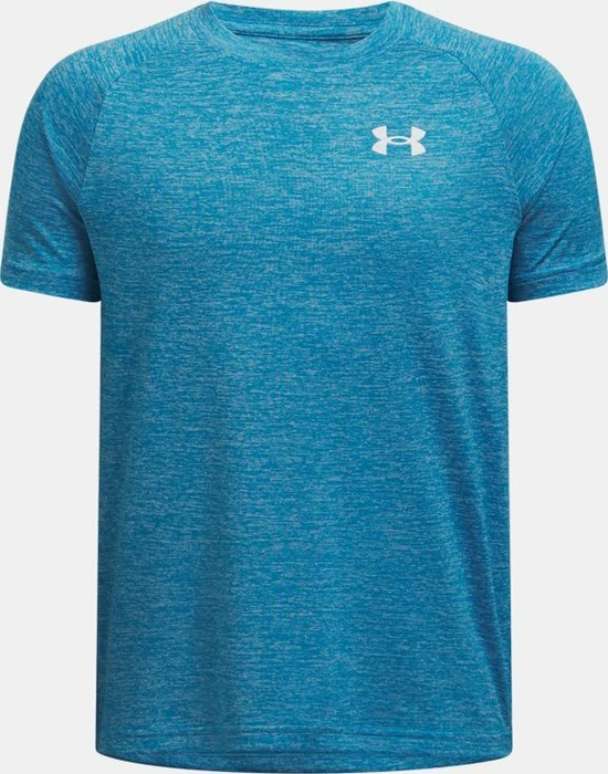 Under Armour Tech 2.0 Funktionsshirt kurzarm ether blue/white (Junior)